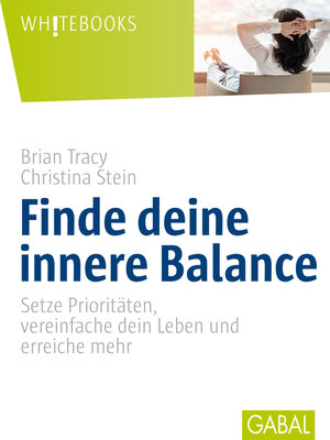 cover image of Finde deine innere Balance